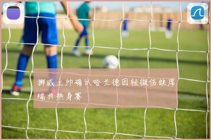 挪威主帅确认哈兰德因轻微伤缺席瑞典热身赛
